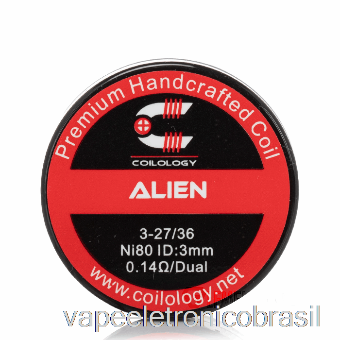 Vape Vaporesso Coilology Desempenho Bobinas Pré-construídas Fio Alienígena - 0,14ohm Ni80